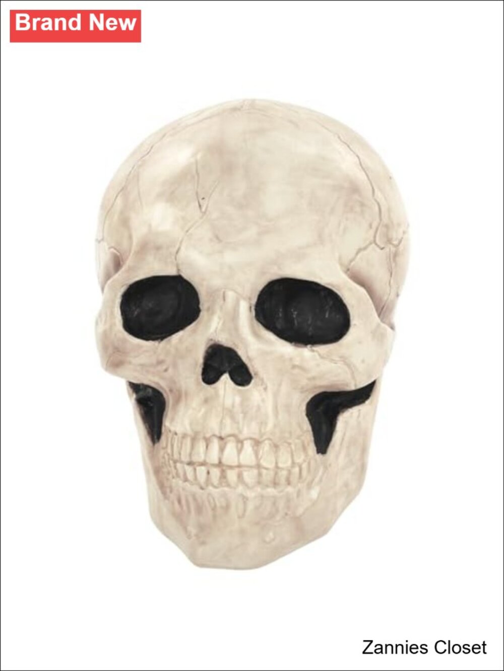 👻 17" Giant Skull Oversized Halloween Decoration Indoor Outdoor Crazy Bonez